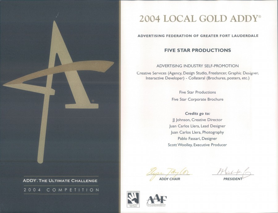 Print Brochure   2004